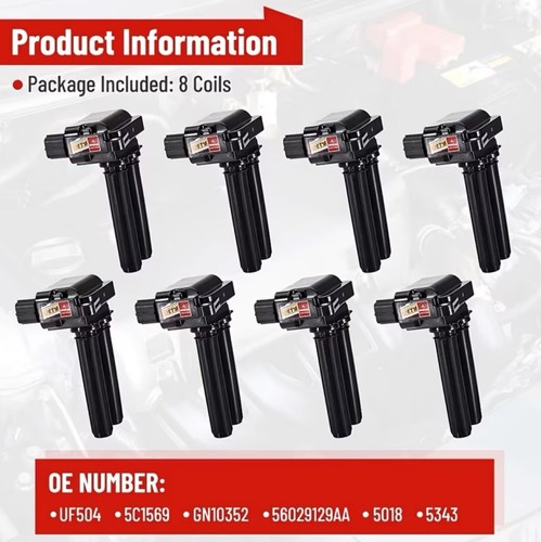 Ignition coils for 7 - 8,