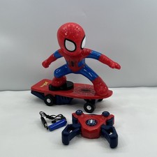 Spider Man Skateboard Remote Control RC Marvel Fully Working Rechargable Charger