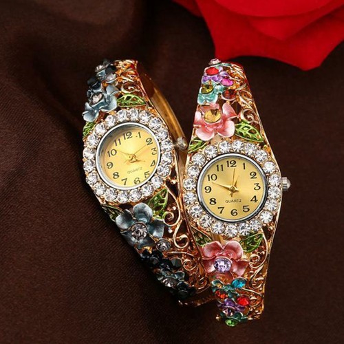 Women rhinestone bracelet - rhinestone,