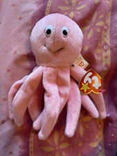 Ty Inky Beanie Baby Style 4028 1990s Octopus Still with Tags