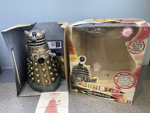 Dalek gold version - gold, 12"