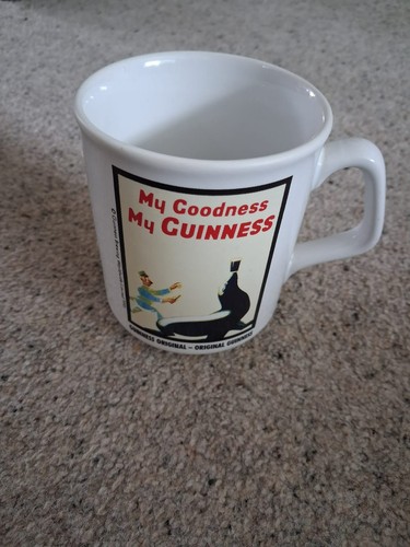 Vintage guinness coffee mug - guinness,