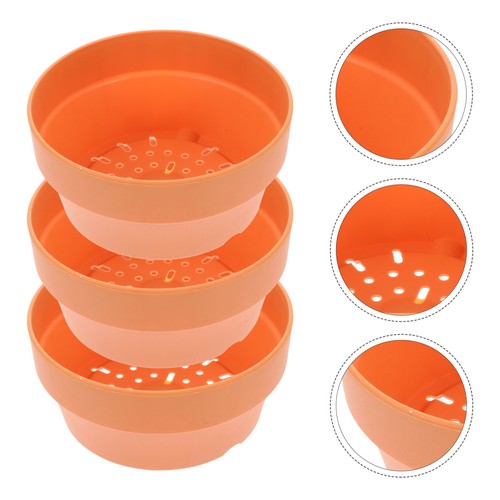 Pcs shallow plant pots - 6,
