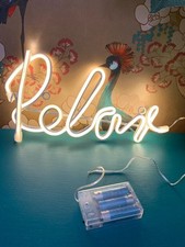 Wellbeing Relax Neon Style
