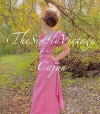 Light Mauve 80s Regency Prom
