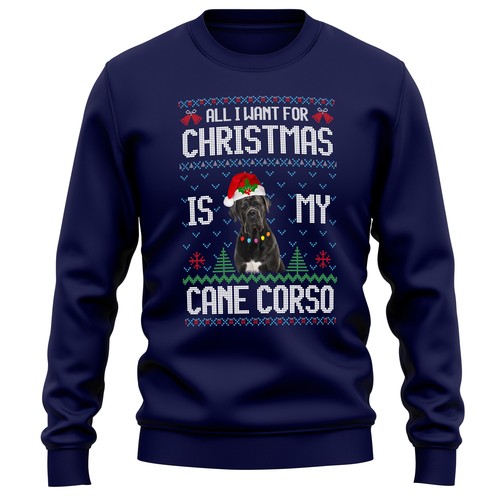 Christmas cane corso - cane,