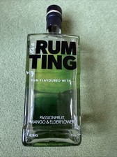 Rum Ting Empty Rum Bottle
