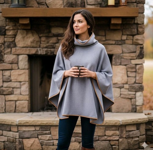 Tuckernuck piper poncho slate - tuckernuck,