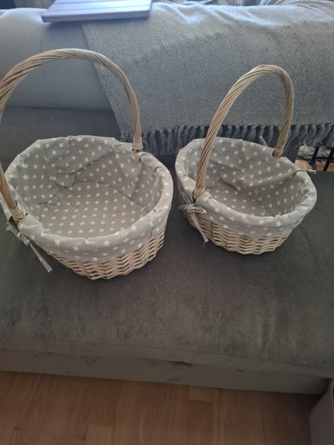 Wicker shopping baskets one - 2,