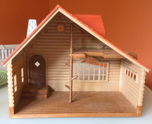 Sylvanian families log cabin - sylvanian,