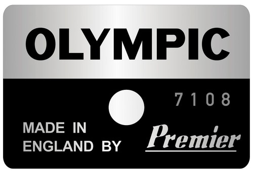 Drum badge premier olympic - drum,