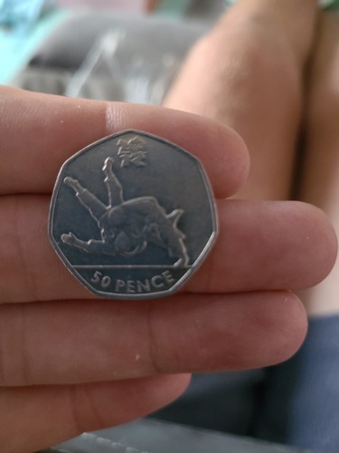 Olympic 50p judo london 2012 - olympic,