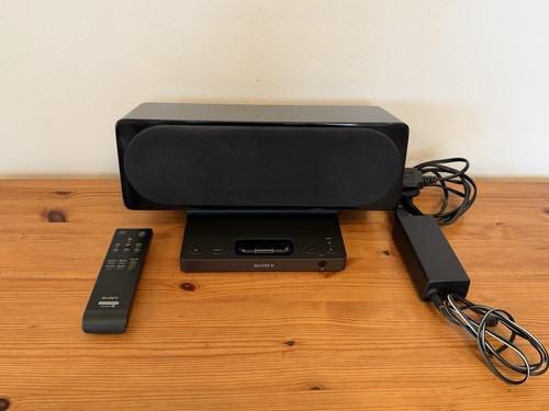 Sony speaker system - system, ipod