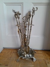 Brass Companion Set With