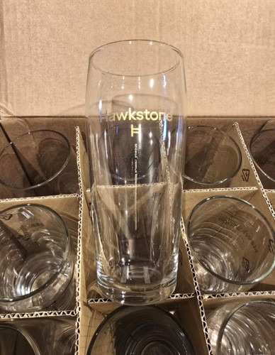 Hawkstone pint glass brand - hawkstone,