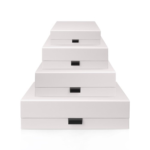 Light grey magnetic gift box - magnetic,