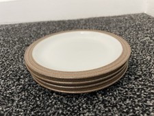 4 DENBY GREYSTONE SIDE BREAD