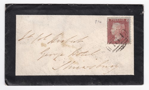 1856 fine penny red - 1856,