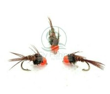 3 HOT HEAD Pheasant Tail Nymph