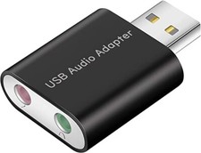 USB Audio Adapter Sound Card