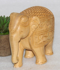 Antique Wooden Elephant