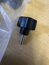 RS 702-7627 Black M6 Multiple Loves Clamping Knob X 8