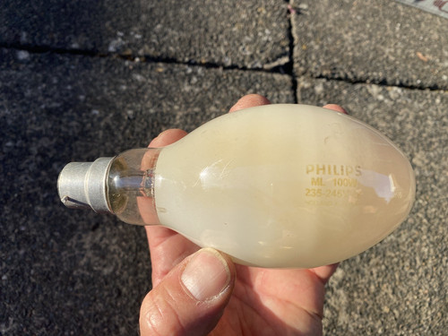 Philips 100w mbf lamp bc - philips, mbf/t