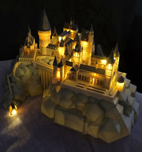 Harry potter hogwarts - harry, castle