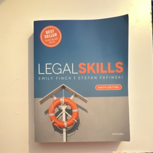 Ninth edition legal skills - ninth,