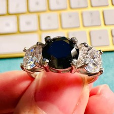 Black white diamond - &,