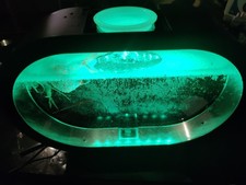 Oval Jellyfish Tank LED Lamp with Mood-Relaxing Automatic Light