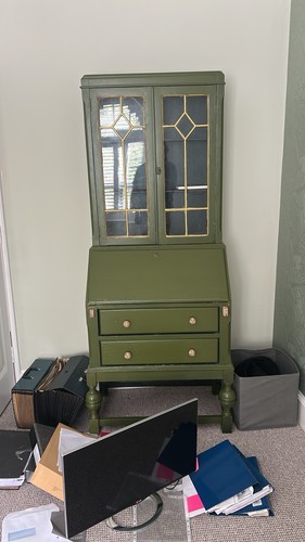 Antique solid oak - antique, bureau