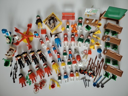 Geobra playmobil 1974 bundle - geobra,