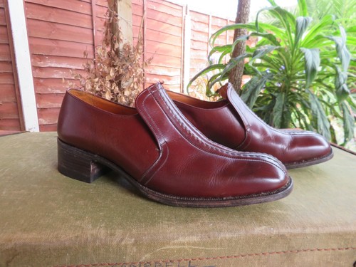 Mens vintage brown leather - brown,