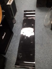 Nylon veneer from drum wrapping piano black   38,5 x 179,5 cm