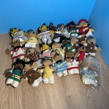 Vintage McDonalds 1999 Happy Meal The Wombles  Soft Toy Figure Bundle 