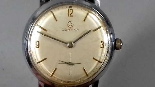 Vintage certina steel mens - steel,