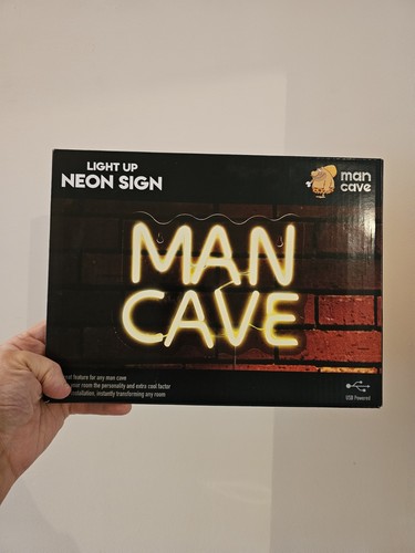 Neon sign man cave - neon,