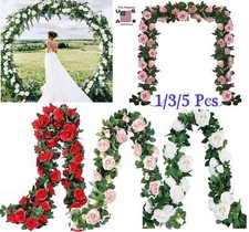 96" Artificial Silk Rose Leaf