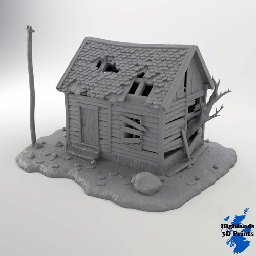 Abandoned house wild west - abandoned,
