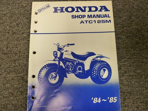 1984 1985 honda - honda, atc125m