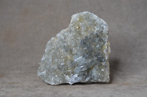 Gorgeous blue barite - blue,