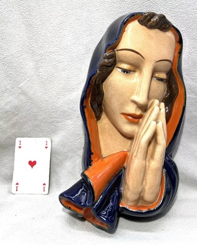Wall mask virgin - wall, goldscheider