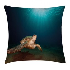 Underwater Throw Pillow
