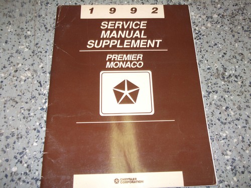 1992 dodge monaco - 1992,