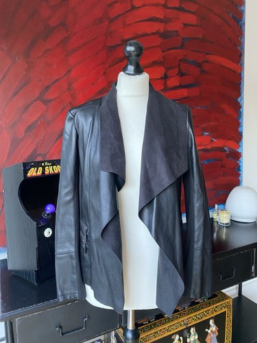 Women faux leather biker - faux,