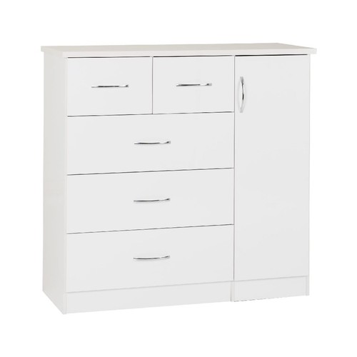 Nevada white gloss drawer - nevada,