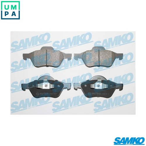 Brake pad set disc - set,