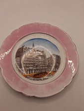 Lustre ware plate - lustre,