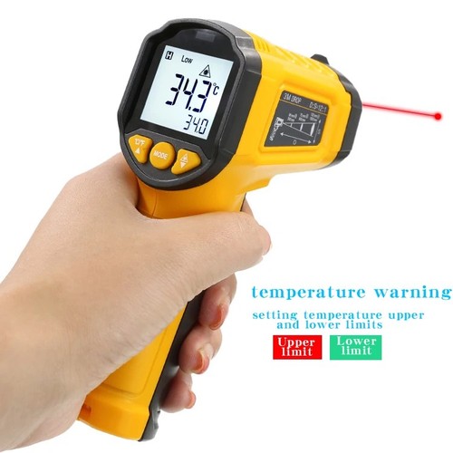 Laser infrared thermometer - laser,